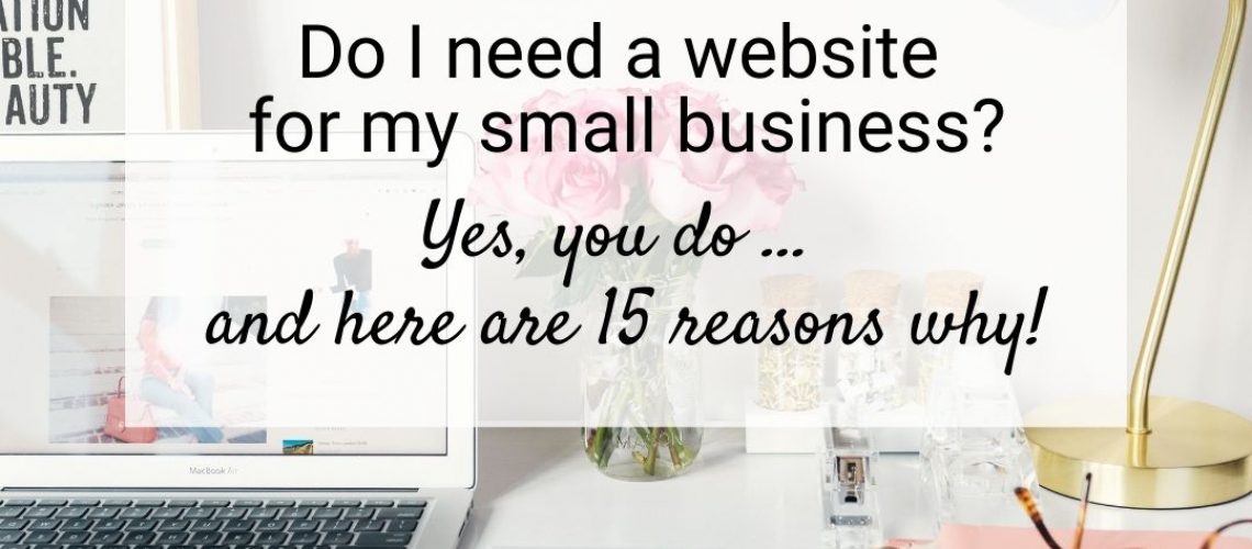 why do I need a website-